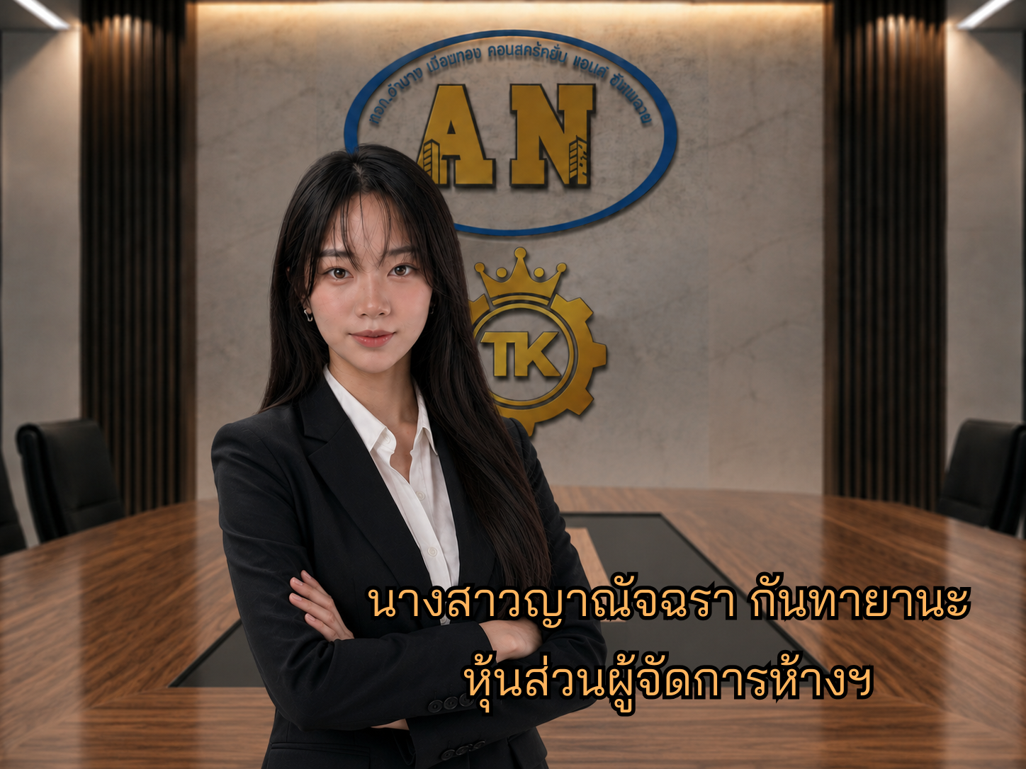 นางสาวญาณัจฉรา กันทายานะ หุ้นส่วนผู้จัดการห้างฯ
